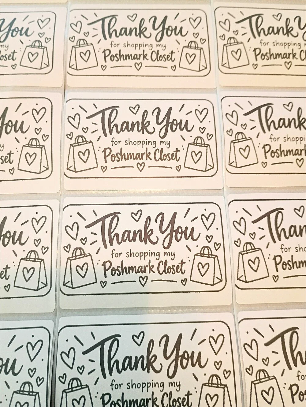 Thank You Stickers